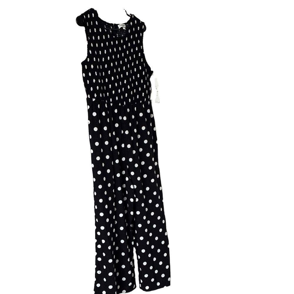 NWT Calvin Klein Women’s Polka Dot Sleeveless Romper/ Jumpsuit One-Piece 12